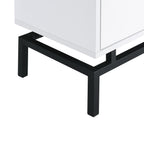 Lola-Accent-Nightstand-with-White-Top-in-Black