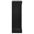 Louis-Philippe-5-Drawer-Chest-in-Black