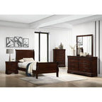 Louis-Philippe-Twin-Panel-4PC-Bedroom-Set-in-Cherry