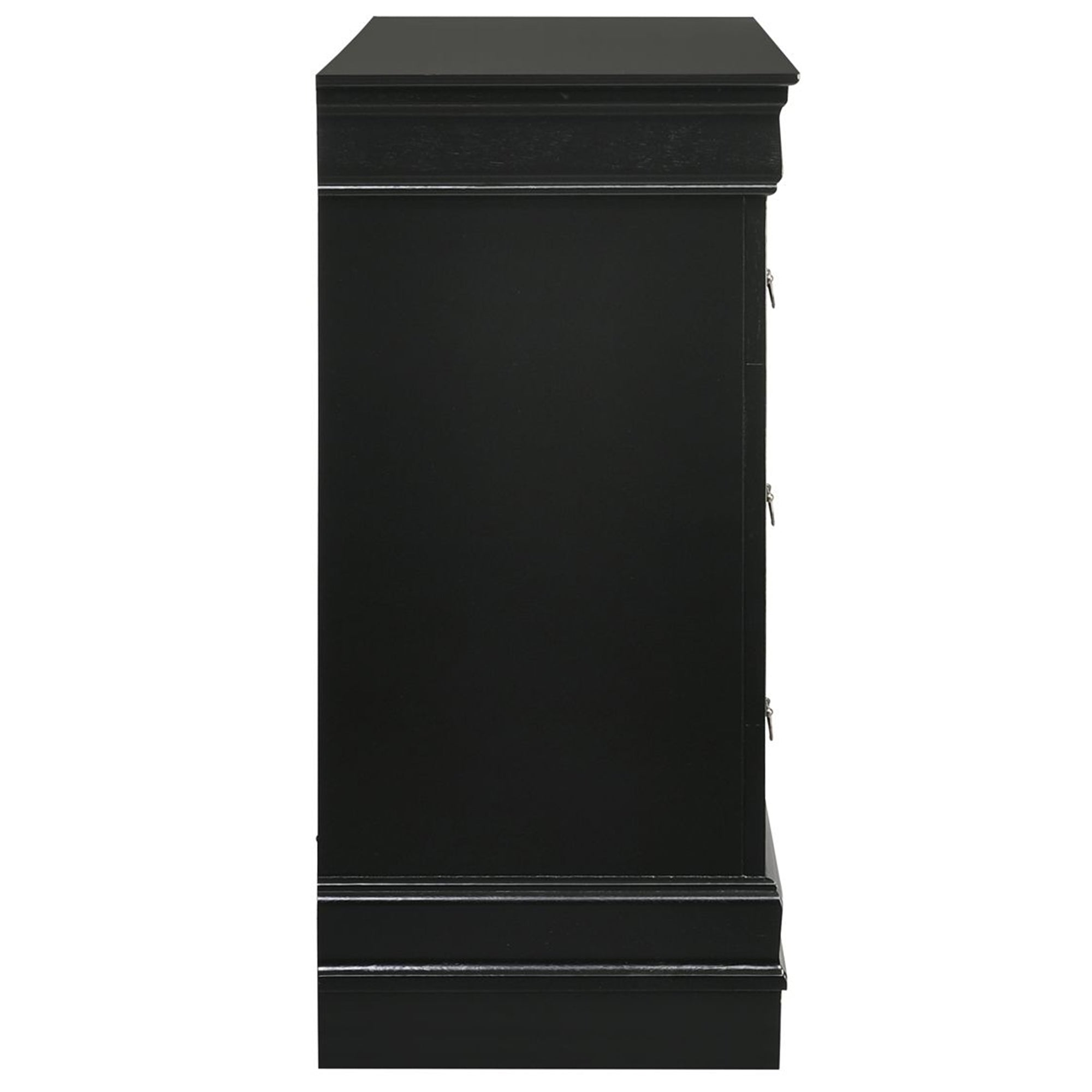 Louis-Philippe-6-Drawer-Dresser-in-Black