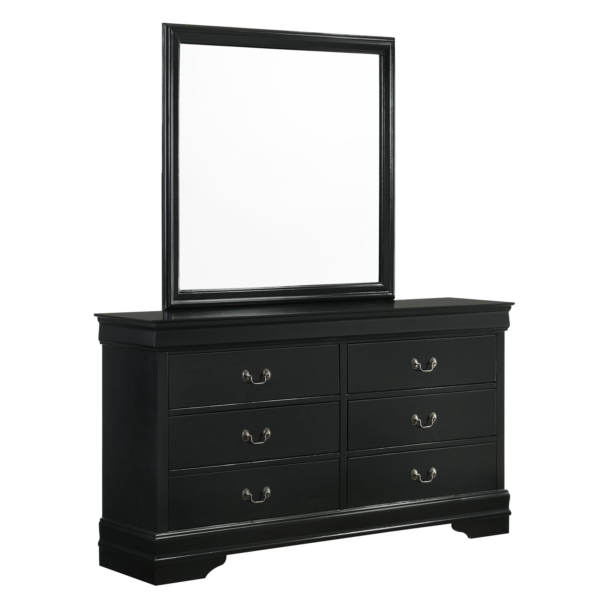 Louis-Philippe-Full-Panel-5PC-Bedroom-Set-in-Black