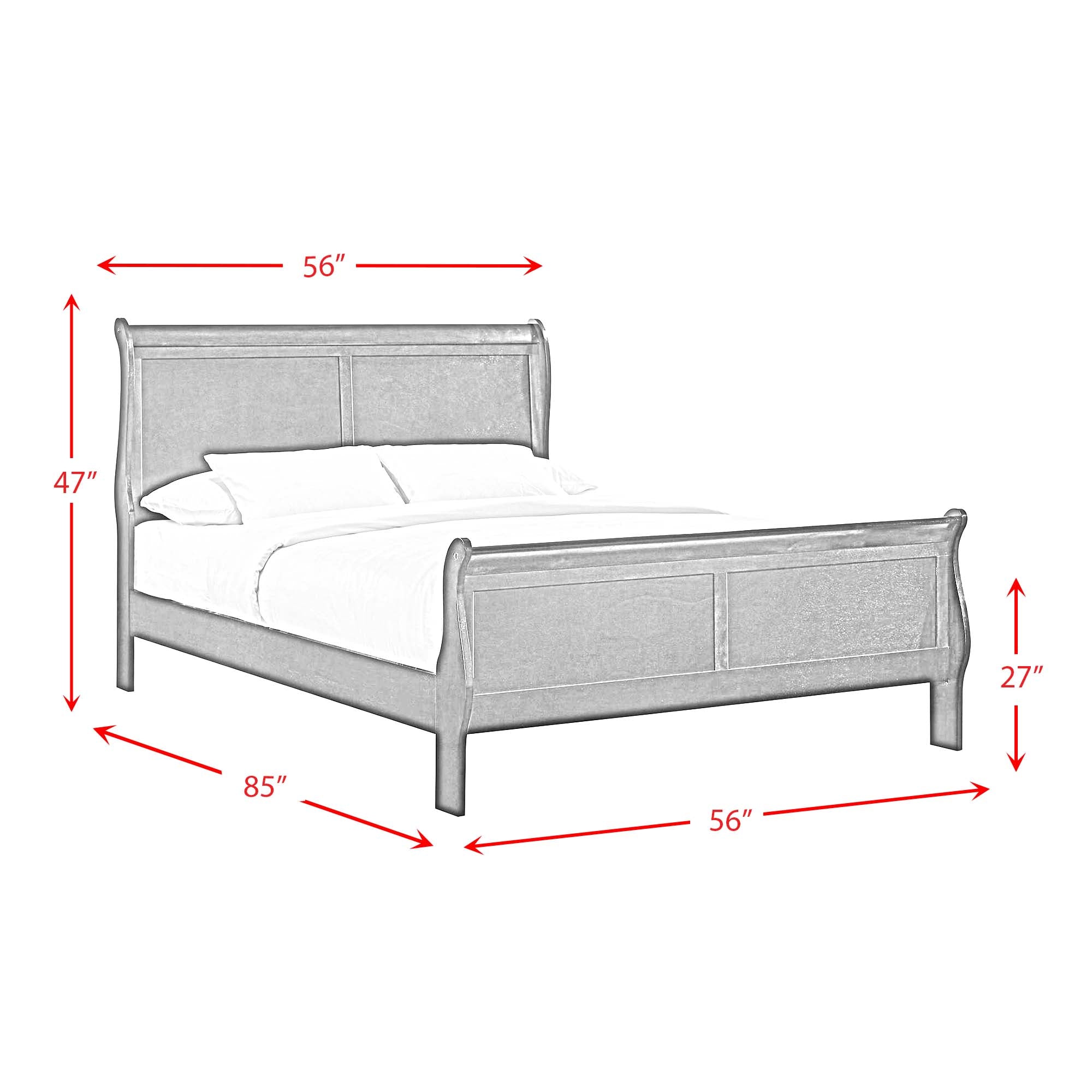 Louis-Phillippe-Full-Panel-Bed-in-Black