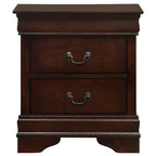 Louis-Philippe-2-Drawer-Nightstand-in-Cherry