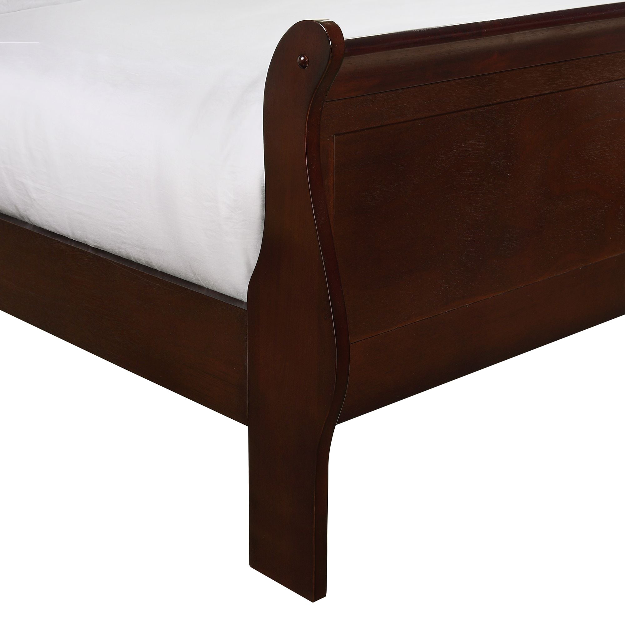 Louis Philippe Full Panel 3-piece Bedroom Set in Cherry