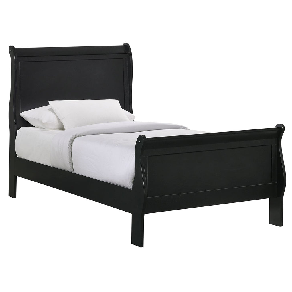 Louis-Philippe-Full-Panel-5PC-Bedroom-Set-in-Black