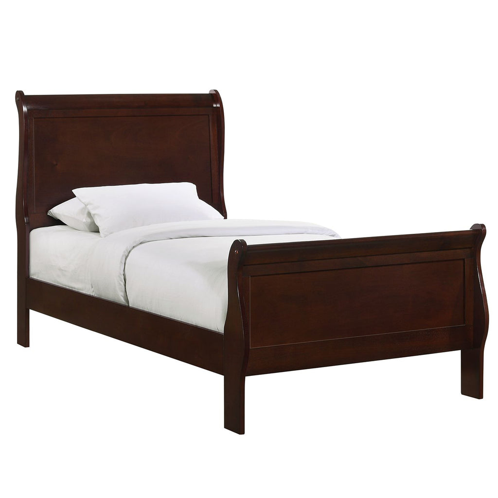 Louis-Philippe-Twin-Panel-5PC-Bedroom-Set-in-Cherry
