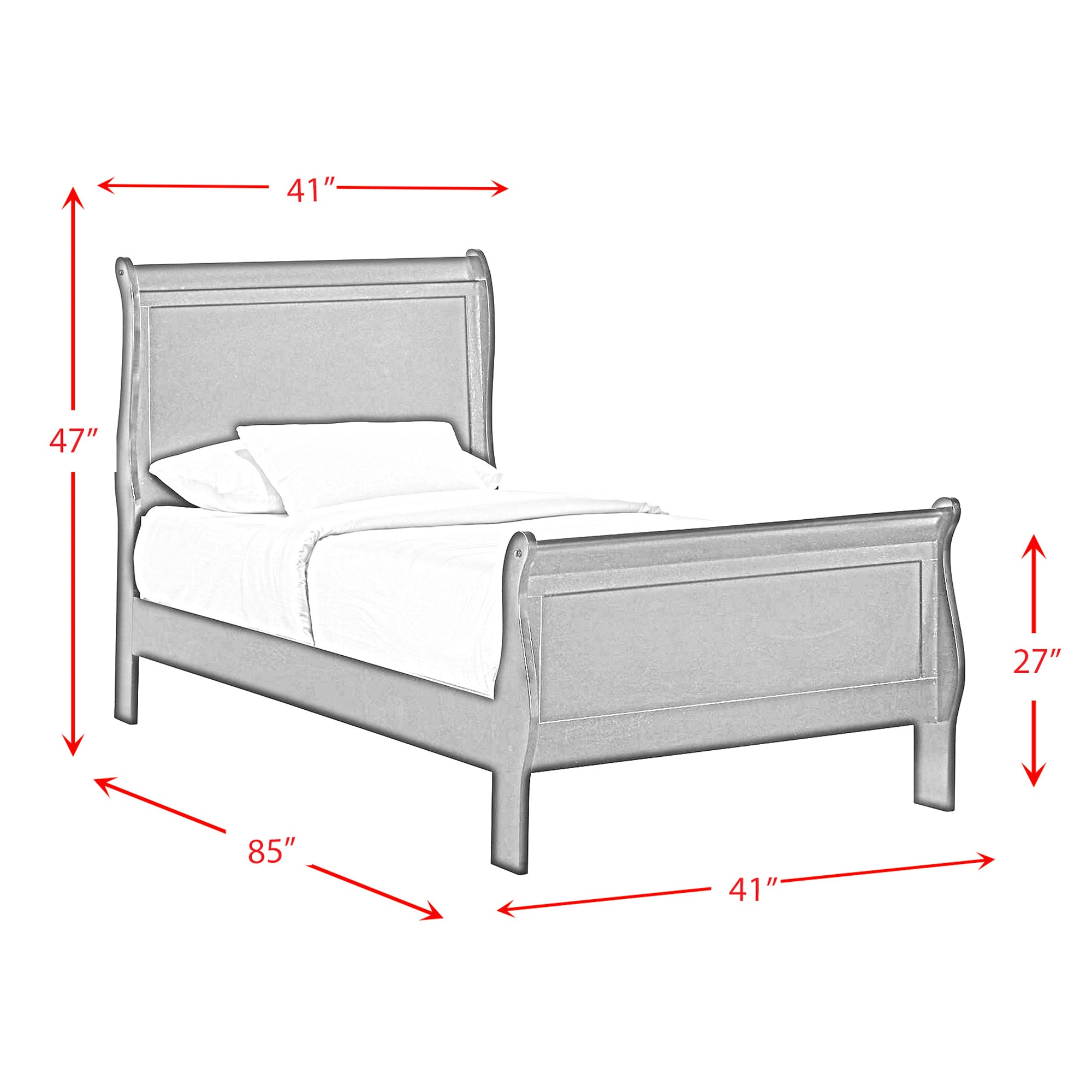 Louis-Philippe-Twin-Panel-Bed-in-Cherry