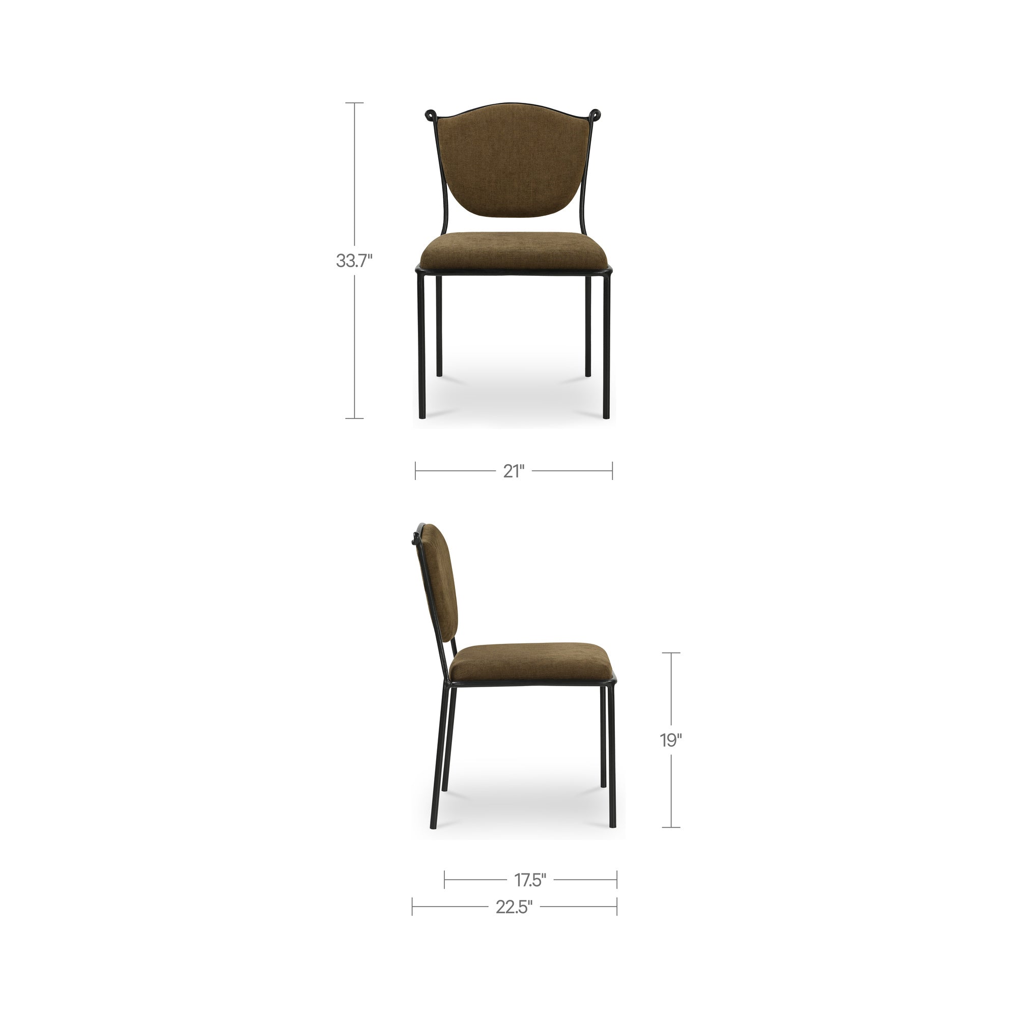 Ferris Dining Chair Green