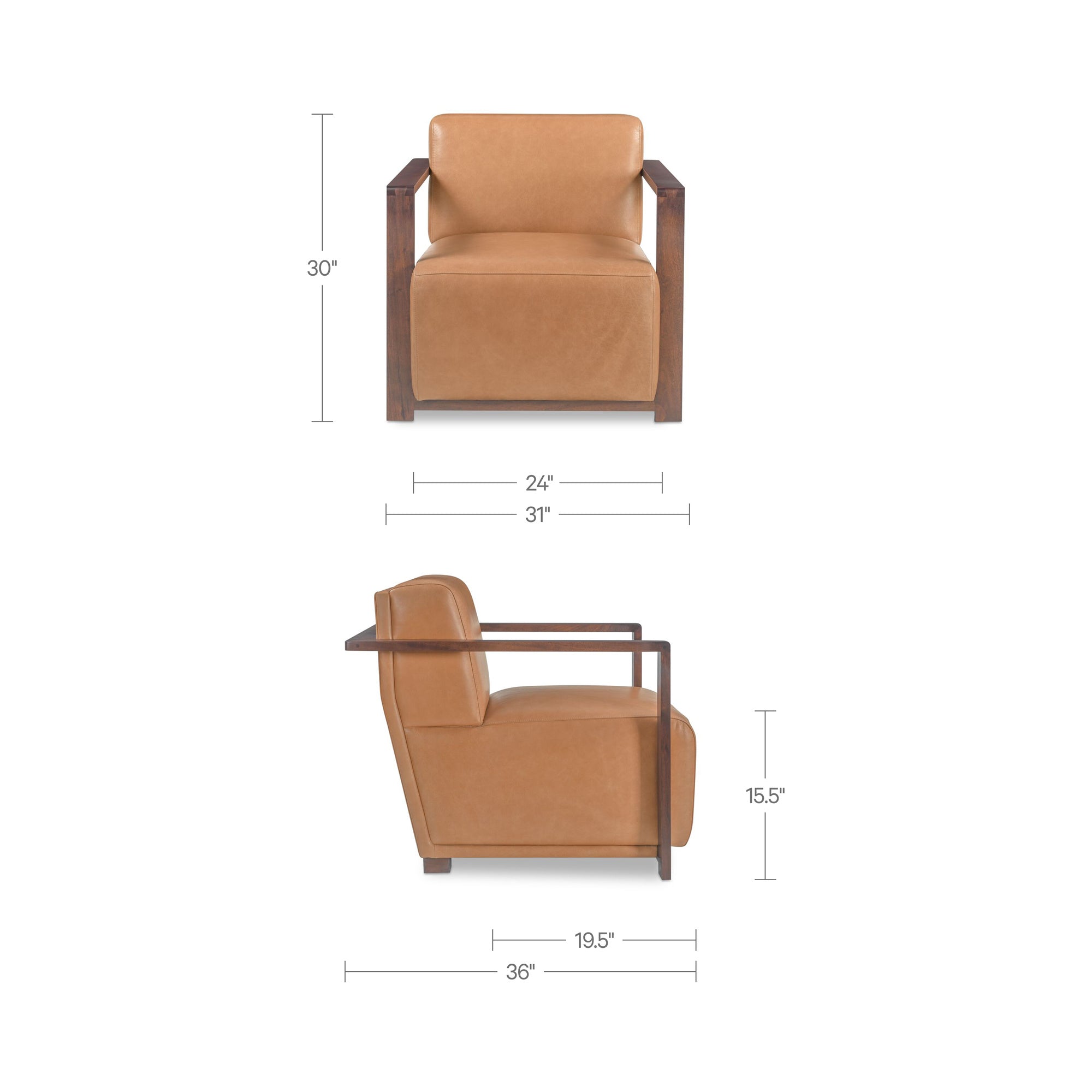 Barnes Accent Chair Tan