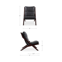 Preston Accent Chair Black
