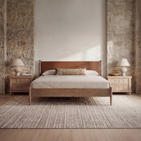 Crosby King Bed Brown