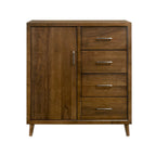 Malibu 4 Drawer Chest in Walnut