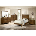 Malibu 4 Drawer Chest in Walnut