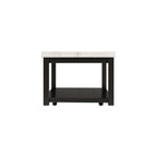 Marcello-w/-White-Top---Rectangular-Coffee-Table-W/Casters