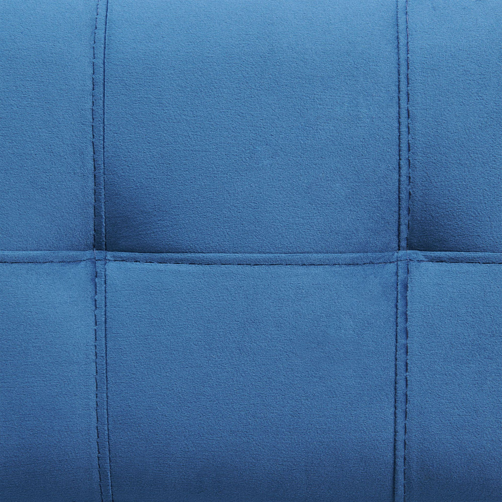 Marco-Bar-Table-Set-Single-Pack-in-White-Top-(Table-+-3-Stool-in-Blue-Velvet)