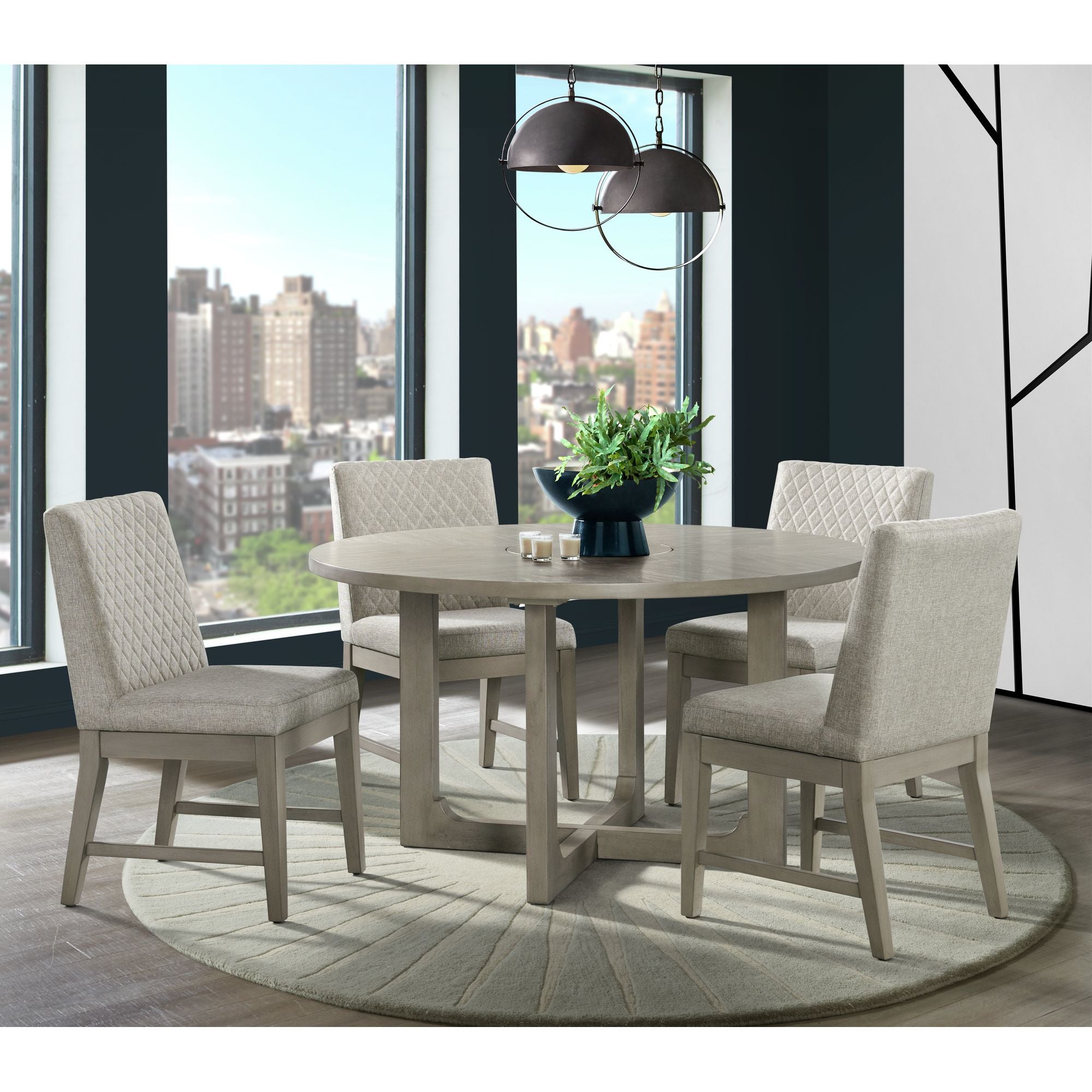 Marly-Side-Chair-W/-Diamond-Back-in-Grey-(2-Per-Carton)