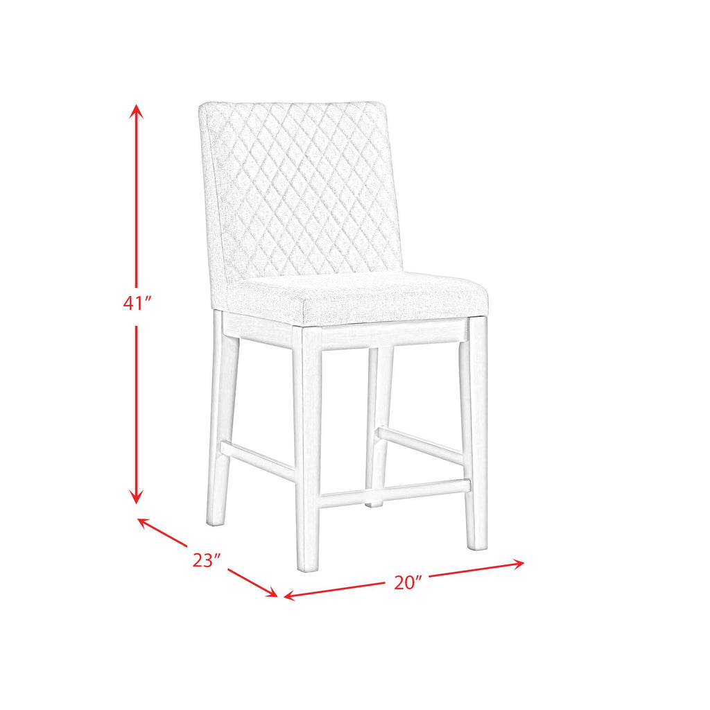 Marly-Counter-Side-Chair-W/-Diamond-Back-in-Grey-(2-Per-Carton)
