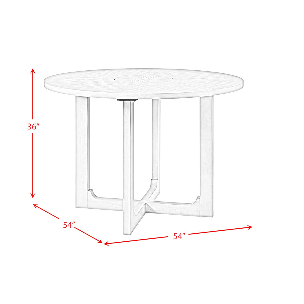 Marly-Round-5PC-Counter-Height-Dining-Set-in-Grey-Table-&-Four-Diamond-Back-Chairs