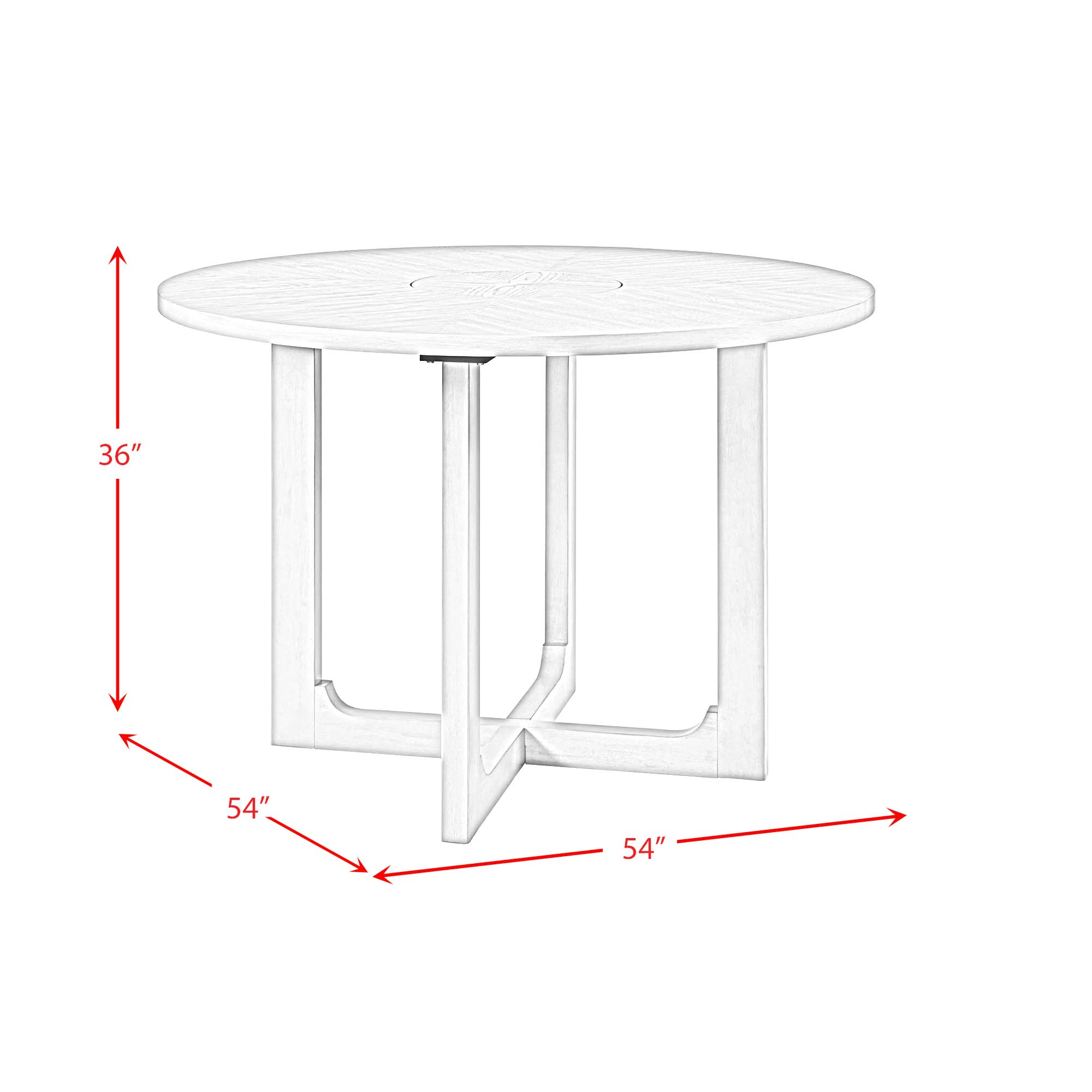 Marly-Round-5PC-Counter-Height-Dining-Set-in-Grey-Table-&-Four-Diamond-Back-Chairs