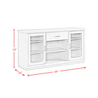 Marly-Server-W/-Glass-Door-&-LED-Light-in-Grey