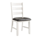Martin-Dining-Side-Chair-with-Black-PU---White-Finish--(2-Per-Carton)