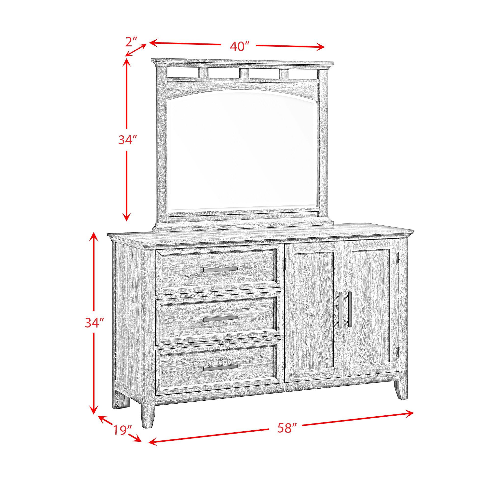 Matias-Bedroom-Set-with-Queen/Full-Headboard,-Dresser,-Mirror-&-Nightstand-in-Brown