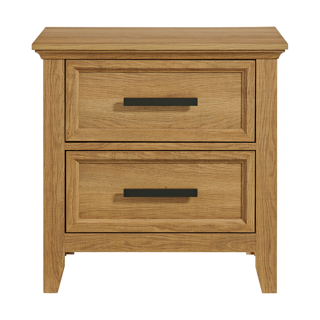 Matias-Bedroom-Set-with-Queen/Full-Headboard,-Dresser,-Mirror-&-Nightstand-in-Brown
