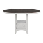 Max-Pub-Table-with-Brown-Top-in-White