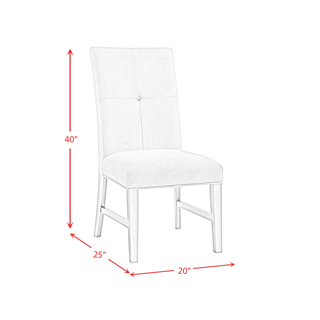 Maxwell Dining Side Chair in Champagne (set of 2)