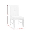 Maxwell Dining Side Chair in Champagne (set of 2)