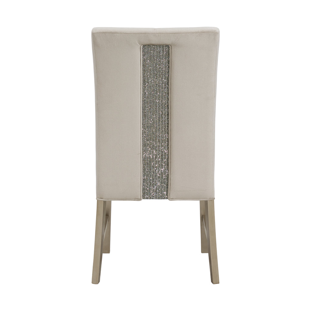 Maxwell Dining Side Chair in Champagne (set of 2)