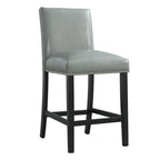 Beckley-5PC-Counter-Height-Dining-Set-in-Dark---Table-&-Four-Meridian-Counter-Grey-Chairs