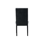 Meridian Dining Side Chair Black (2 Per Pack)