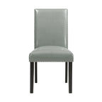 Francesca-Grey-Marble-Rectangular-5PC-Dining-Set-Table-&-Four-Grey-PU-Chairs
