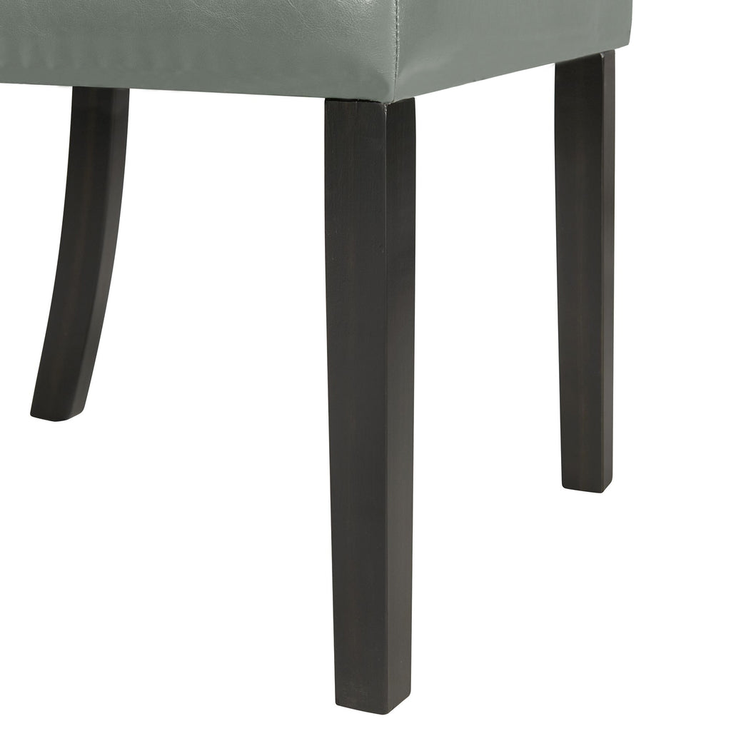 Francesca-Grey-Marble-Rectangular-5PC-Dining-Set-Table-&-Four-Grey-PU-Chairs