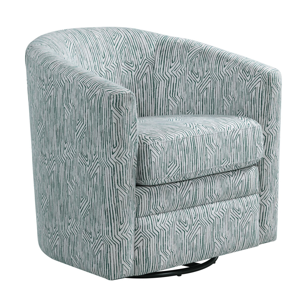 Mid-Century-Swivel-Chair-Reversible-Seat-Cushion-W/memory-foam-in-Jocelyn-#2