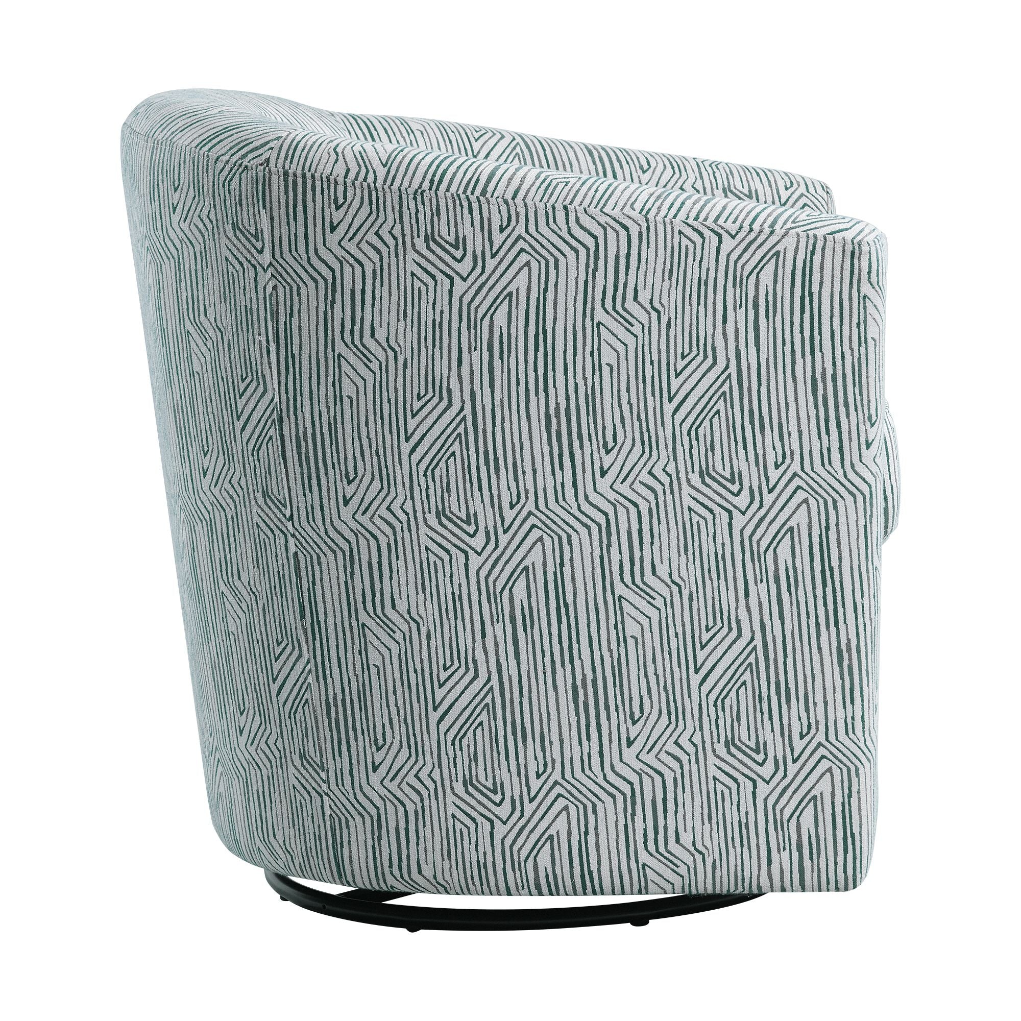 Mid-Century-Swivel-Chair-Reversible-Seat-Cushion-W/memory-foam-in-Jocelyn-#2