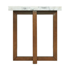 Morris-End-Table-in-Espresso-W/White-Marble-Top-(3A-Packing)