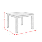 Nathan-5PC-Counter-Height-Dining-Set-Table-&-Four-PU-Chairs