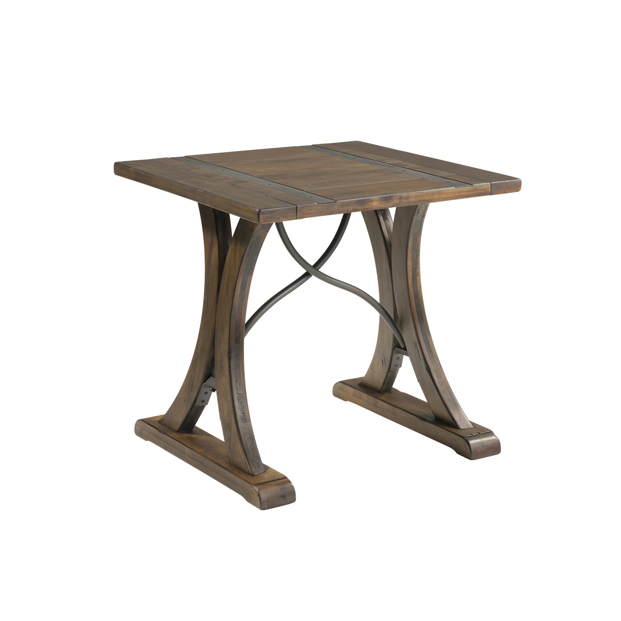 (T682-125)-New-Bedford--Square-End-Table--Allegro-Brown