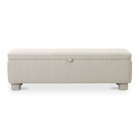 Ichigo Storage Bench Light Grey