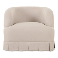 Maren Swivel Chair Beige