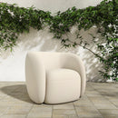 Rae Outdoor Accent Chair Cream