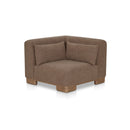 June Corner Chair Dark Brown