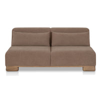 June Sofa Dark Brown