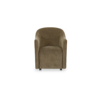 Drava Rolling Dining Chair Green