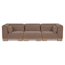 June Modular Sofa Dark Brown