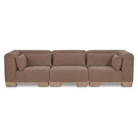 June Modular Sofa Dark Brown
