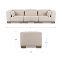 June Modular Sofa Oatmeal