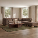 June Dream Modular Sectional Dark Brown